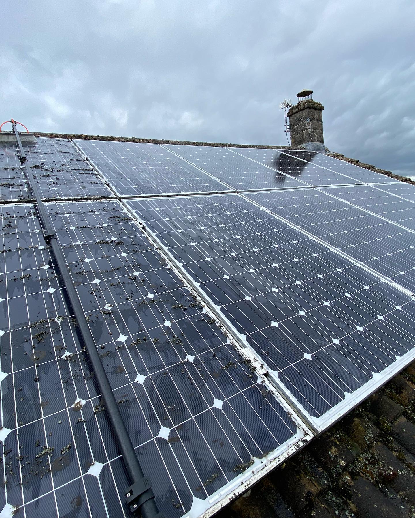 solar panel cleaning in Taunton | Somerset | Dorset | Exeter
