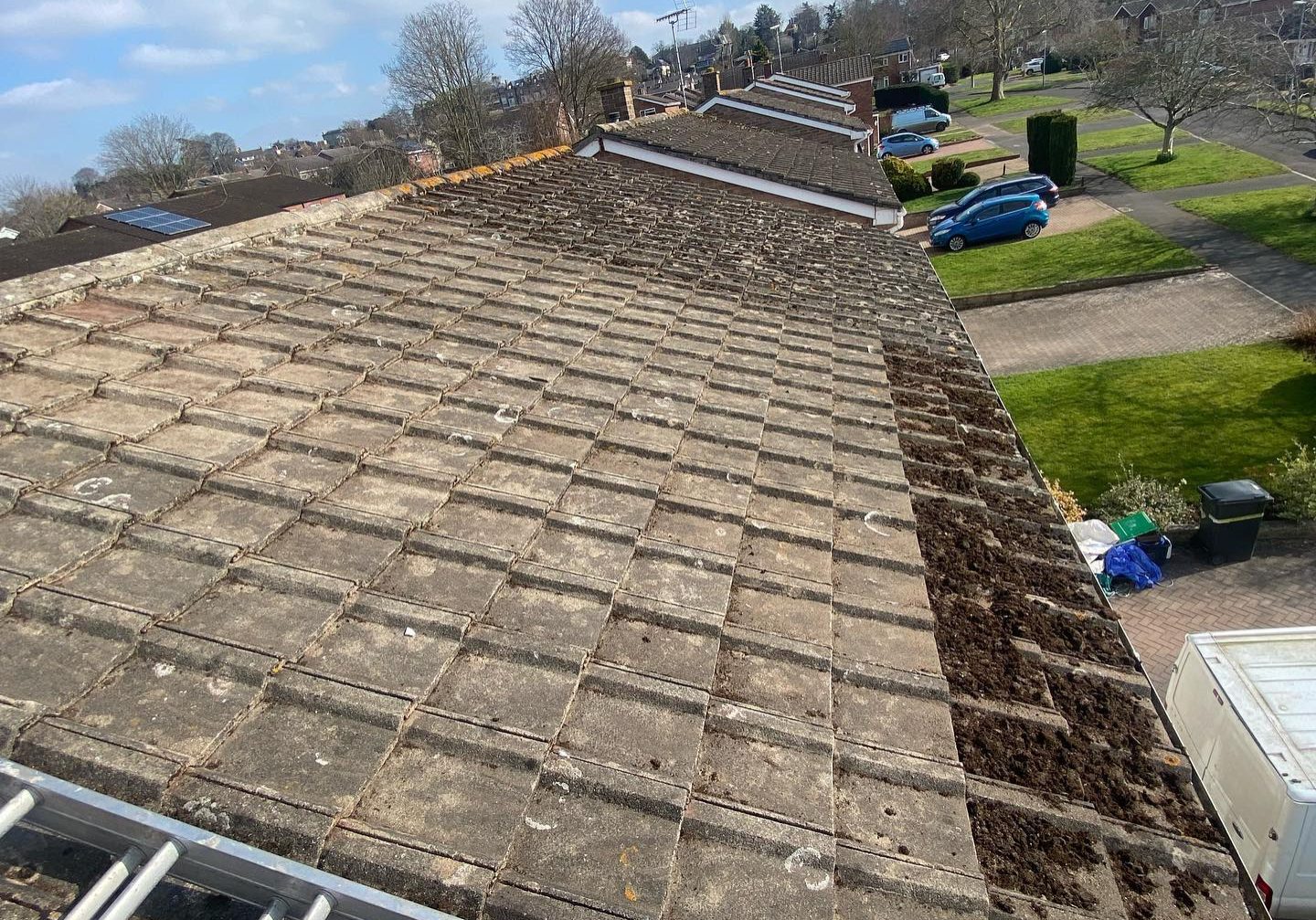 roof moss scraping in Taunton | Somerset | Dorset | Exeter